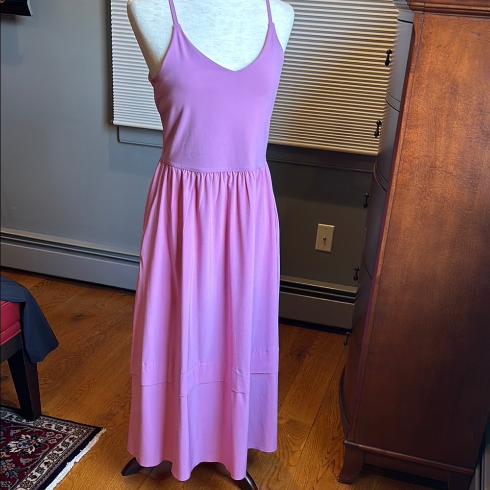 Athleta Maxi Dress in Elegant Pink
